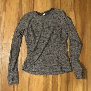 Lululemon Athletica Multicolor Textured Top